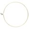 Essentials By Leisure Arts Metal Ring 14" Brass – Wreath Frame, Macrame Hoop, Brass Craft Ring for DIY Projects, Floral Arrangements, Wall Decor, and Handmade Crafts
